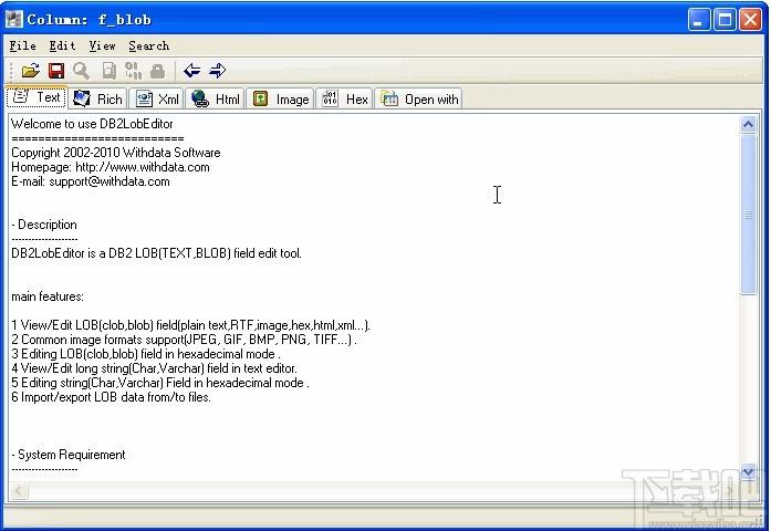 SqlLobEditor下载,SQL数据库编辑工具,SQL数据库编辑