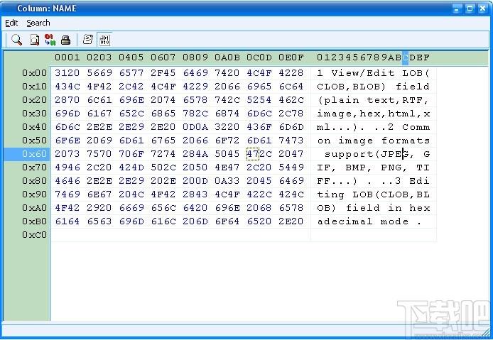 SqlLobEditor下载,SQL数据库编辑工具,SQL数据库编辑