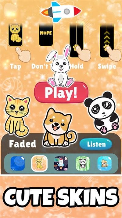神奇钢琴瓷砖3游戏(magic piano 3)下载,神奇钢琴瓷砖3,音乐游戏,节奏游戏